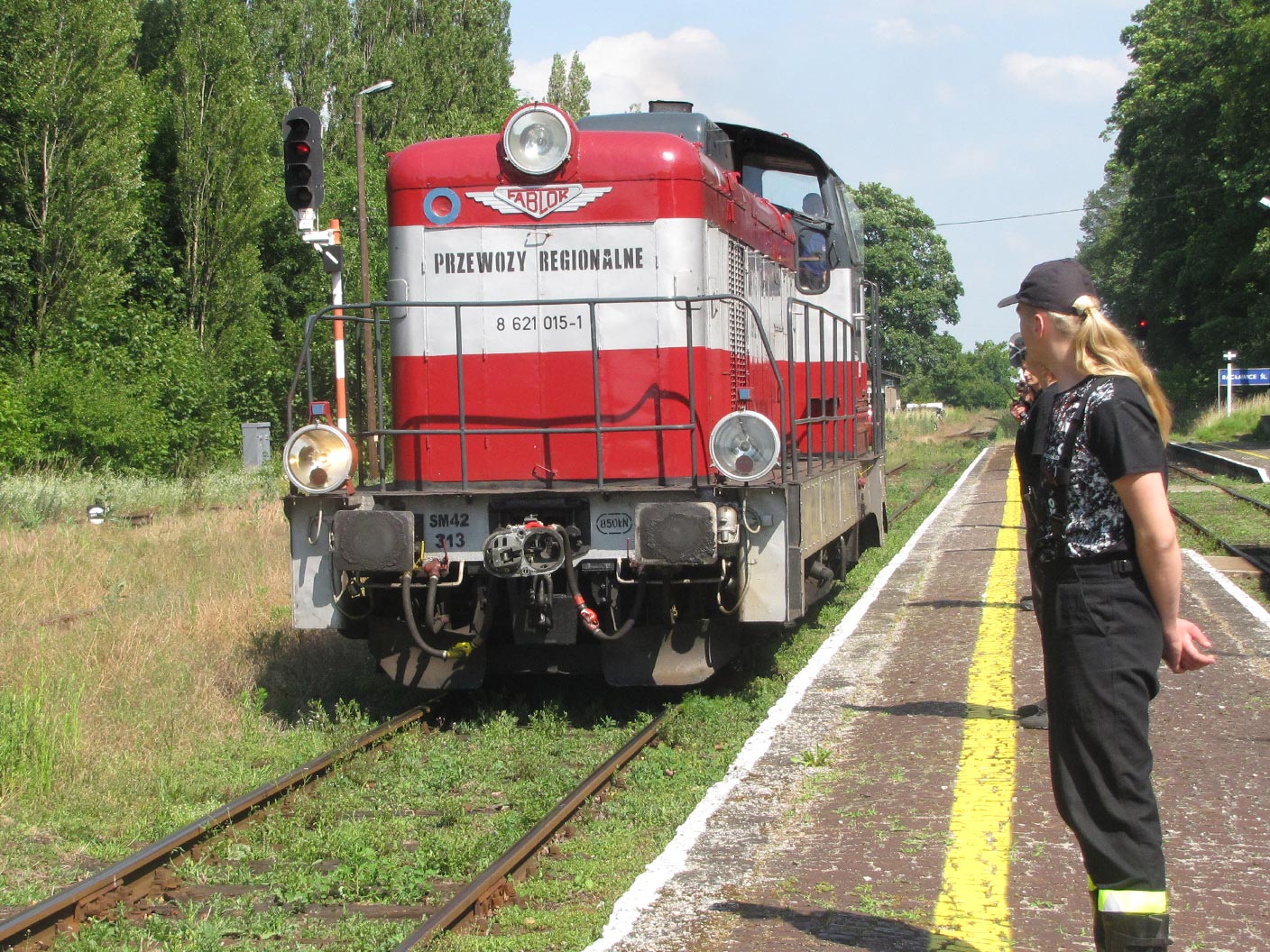 Zdjęcie pikniku kolejowego