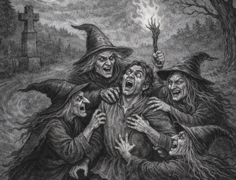 Legenda o czterech czarownicach